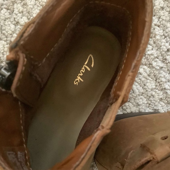New Clarks Brown Ankle Boots - Picture 12 of 13